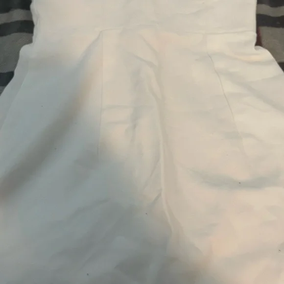 Princess Polly White Bustier Mini Dress Size 4 Adjustable Strap - Picture 3 of 6